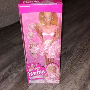 Vintage 1995  My First Tea Party Barbie  NIB